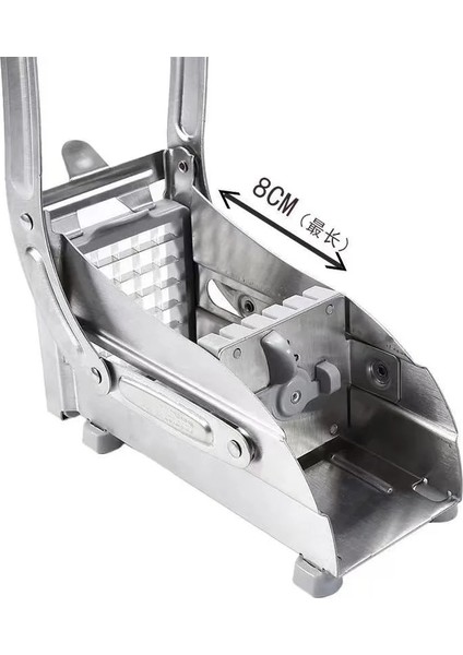 Açık Gri El Preslenmiş Sebze Kesme Paslanmaz Çelik Ev Patates Salatalık Patates Şerit Kesme Makinesi (Yurt Dışından) fırsatları