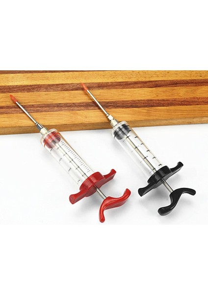 5 Adet Iğne Marinade Enjektör 30 ml Et Enjektörü 3 ''çelik Iğne 1 Oz Lezzet Enjektör Barbekü Barbekü Enjektör Barbekü Aksesuarları Mutfak Aracı (Yurt Dışından)