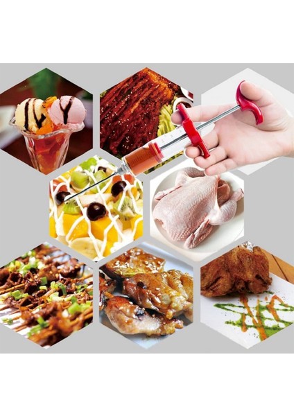 1 Adet Mutfak Hindi Şırınga Hindi Iğne Barbekü Et Şırınga Şırınga Turşusu Enjektör Pişirme Araçları Mutfak Aletleri (Yurt Dışından) indirimleri