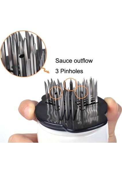 Yeşil 1 Adet Çok Fonksiyonlu Et Yumuşatıcı Iğne Paslanmaz Çelik Biftek Et Enjektörü Turşusu Lezzet Şırınga Mutfak Gereçleri (Yurt Dışından) modelleri