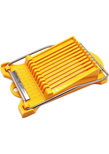 Sarı Öğle Yemeği Et Dilimleyici 10 Paslanmaz Çelik Teller Dilimleyici Gıda Kesici Mutfak Gadget Peynir Yumurta Sebze Meyve Yumuşak Gıda Suşi (Yurt Dışından)