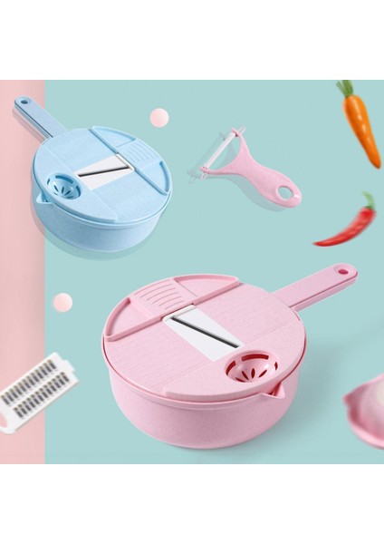 Sky Blue 1 Takım El Korumalı Faydalı Patates Rendesi Gıda Sınıfı Emek Tasarrufu Sağlayan Basit Kullanım Sebze Dilimleyici (Yurt Dışından) fiyatları