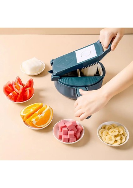 Sky Blue 1 Takım El Korumalı Faydalı Patates Rendesi Gıda Sınıfı Emek Tasarrufu Sağlayan Basit Kullanım Sebze Dilimleyici (Yurt Dışından) fırsatları