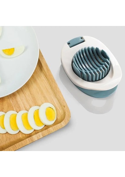 Mavi Yumurta Dilimleyici Çok Fonksiyonlu Paslanmaz Çelik Yumurta Dilimleyici Bölüm Kesici Kalıp Meyve Mutfak Sebze Gıda Et Soğan ve Yakında (Yurt Dışından) fırsatları