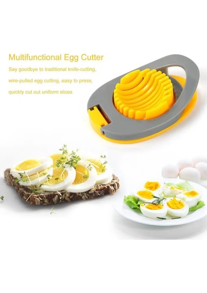 Mavi Yumurta Dilimleyici Çok Fonksiyonlu Paslanmaz Çelik Yumurta Dilimleyici Bölüm Kesici Kalıp Meyve Mutfak Sebze Gıda Et Soğan ve Yakında (Yurt Dışından) indirimleri