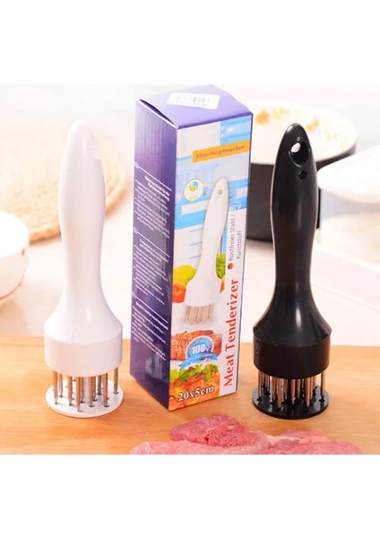 Beyaz Mutfak Paslanmaz Çelik Biftek Çekiç Gevşek Et Iğnesi Kullanımı Et Yumuşatıcı Delici Delik Kaburga Kırıcı Çekiç Toka Et Iğnesi (Yurt Dışından) indirimleri