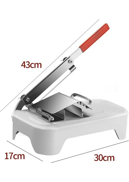 A-Et Kesici Paslanmaz Çelik Ayarlanabilir Kalınlık Sebze Dilimleyici Manuel Çıkarılabilir Et Yıkanabilir Yiyecek Dilimleyici Çok Fonksiyonlu Mutfak Aletleri (Yurt Dışından) modelleri