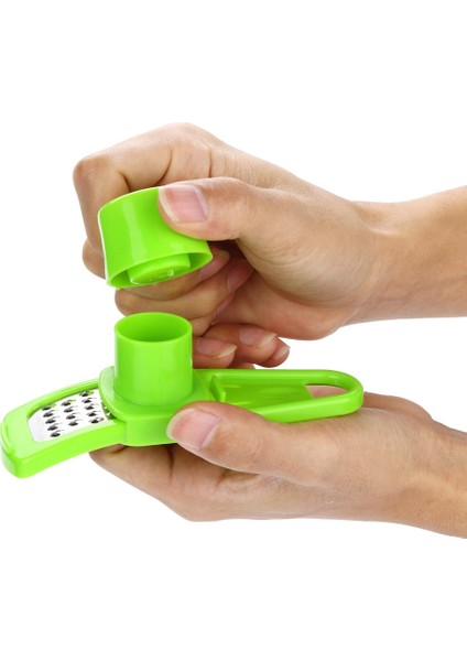 Yeşil Paslanmaz Çelik Zencefil Presleme Sarımsak Taşlama Planya Dilimleme Kesici Rende Meyve Dilimleme Çok Fonksiyonlu Mutfak Aracı (Yurt Dışından) modelleri