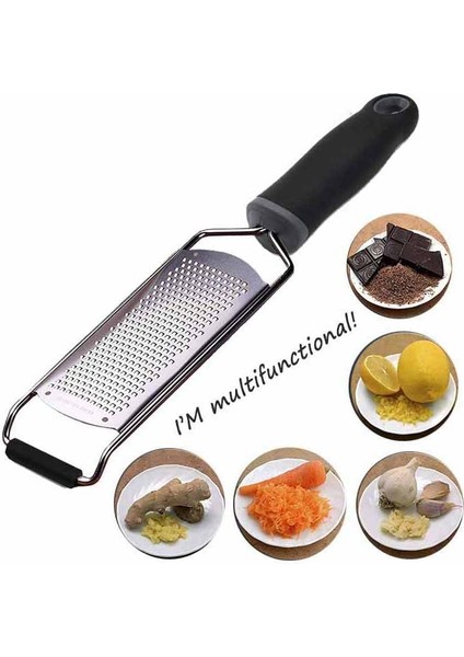 Açık Gri Limon Peynir Rendesi Çok Amaçlı Paslanmaz Çelik Keskin Sebze Meyve Aracı (Yurt Dışından) modelleri