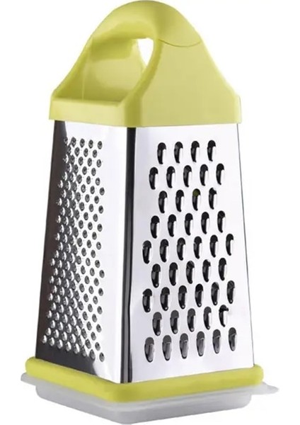 Sarı Sebze Dilimleyici Taban Kolu Saklama Kutusu Dilim Meyve Paslanmaz Çelik Dört Tarafı Patates Peynir Rende Kesici Mutfak Kaynağı (Yurt Dışından)