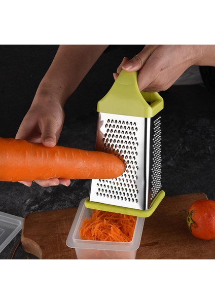 Sarı Sebze Dilimleyici Taban Kolu Saklama Kutusu Dilim Meyve Paslanmaz Çelik Dört Tarafı Patates Peynir Rende Kesici Mutfak Kaynağı (Yurt Dışından) modelleri