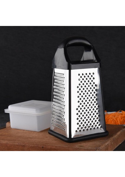 Sarı Sebze Dilimleyici Taban Kolu Saklama Kutusu Dilim Meyve Paslanmaz Çelik Dört Tarafı Patates Peynir Rende Kesici Mutfak Kaynağı (Yurt Dışından) indirimleri