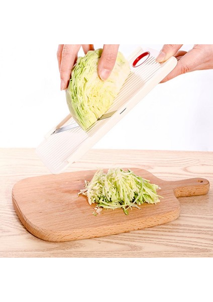 Beyaz Patates Dilimleyici Gıda Sınıfı Kolay Temizlenebilir Manuel Sebze Kıyıcı Meyve Parçalayıcı Aşınmaya Dayanıklı Sebze Rende Mutfak Aracı (Yurt Dışından) fiyatları