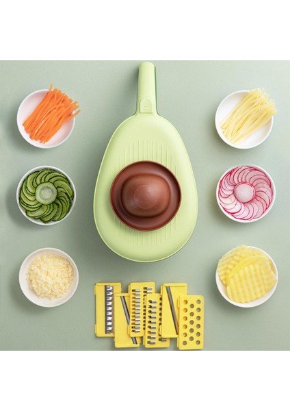 Yeşil Sebze Dilimleyici Kolay Temizlenen Meyve Kesici Ergonomik Kesim Hafif Paslanmaz Çelik Meyve Sebze Kesici (Yurt Dışından) indirimleri