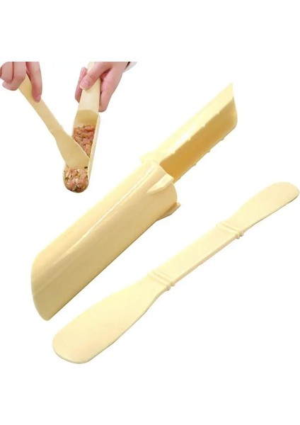 Top Yapımcısı Köfte Makinesi Yapışmaz Kurabiye Kepçesi Taşınabilir Balık Eti Yapma Topları Kalıp Kaşık Mutfak Aletleri Pişirme Aksesuarları (Yurt Dışından) modelleri