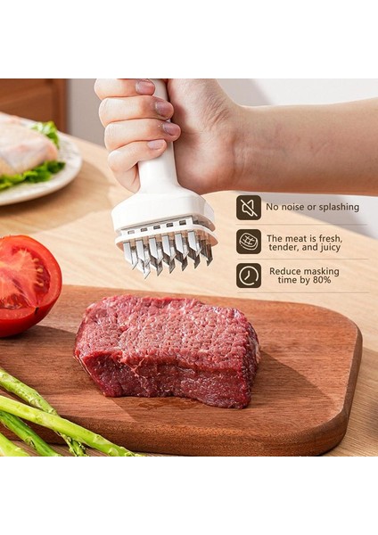 Siyah Et Tenderizer Çekiç Biftek Makinesi Tenderizer Yeniden Kullanılabilir Sığır Çırpıcı Paslanmaz Çelik Iğneler Et Çırpıcı Tenderizer (Yurt Dışından) modelleri