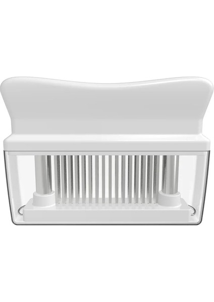 B Beyaz Pounder Tenderizer Tenderizer Mallet Et Biftek Iğne Bıçağı Pişirme Bıçakları 48 Et Sığır Aletleri Çelik Paslanmaz Et Çekiç (Yurt Dışından)