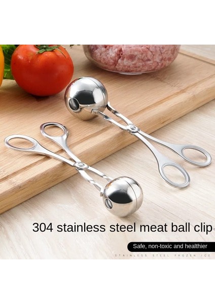 Büyük Köfte Makinesi Ev Yapımı Yağsız Köfte Aracı Yuvarlak Paslanmaz Çelik Toplar Makinesi Barbekü Güveç Soya Lor Mutfak Aksesuarları (Yurt Dışından)