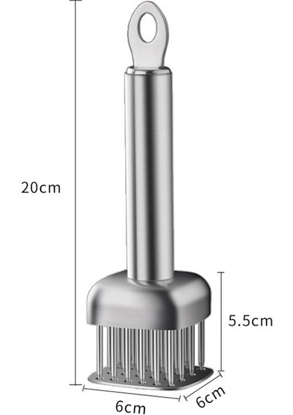 304 Sus Düz Iğne Mutfak Ihale Et Iğnesi Pişirme Et Yumuşatıcı Aracı 304 Paslanmaz Çelik Biftek Çekiç Tokmak Iğne Gevşek Domuz Pirzolası Çekiç (Yurt Dışından) modelleri