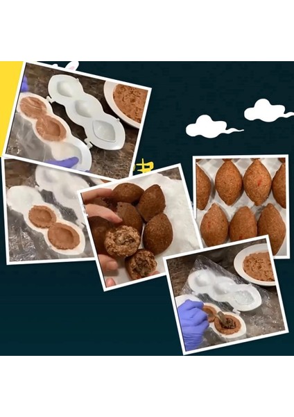 Yeni Bir Köfte Makinesi Manuel Içli Köfte Kalıp Makinesi Basın Kıyma Makinesi Kek Tatlılar Mutfak Gereçleri Ev Etli Börek (Yurt Dışından) indirimleri