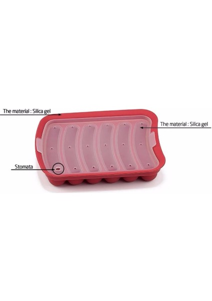 Rastgele ve Spatula Dıy Sosis Yapma Kalıp Silikon Burger Hot Dog Maker Kalıp 6 Kavite Patty Yapımcıları Pişirme Araçları Mutfak Aletleri Bulaşık Makinesinde Yıkanabilir (Yurt Dışından)