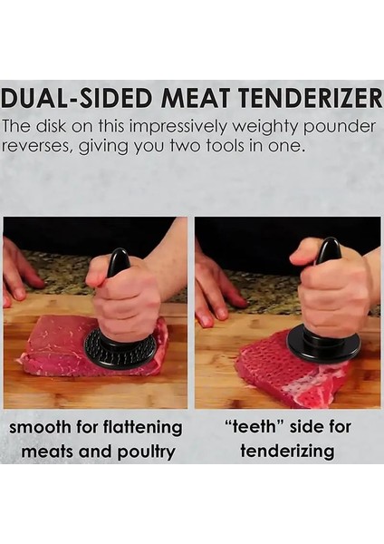 Siyah Geri Dönüşümlü Et Tenderizer Profesyonel Biftek Pounder Marine Et Ezme Ezme Sarımsak Pişirme Aksesuarları Için Hazırlık Aracı (Yurt Dışından) fırsatları