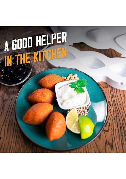 Küçük 5 cm Köfte Kalıp Içli Köfte Makinesi Mutfak Aksesuarları Et Araçları Diy Kalıpları Derin Kızartılmış Mutfak Malzemeleri Yapmak Için Kullanılır (Yurt Dışından)
