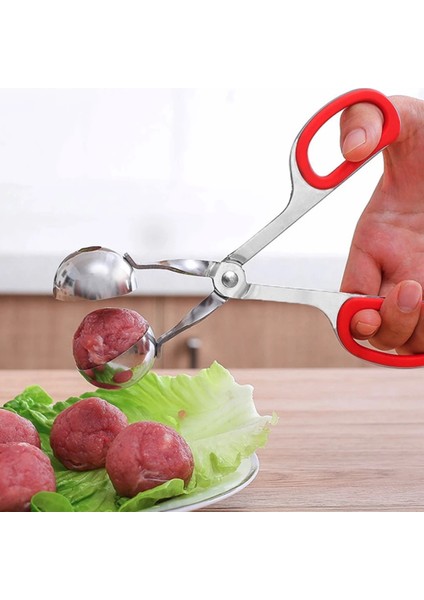 Mavi Et Balya Makinesi Yapışmaz Köfte Makinesi Ayrılabilir Kaymaz Saplı Paslanmaz Çelik Et Balya Maşası Mutfak Pişirme Araçları (Yurt Dışından) fırsatları