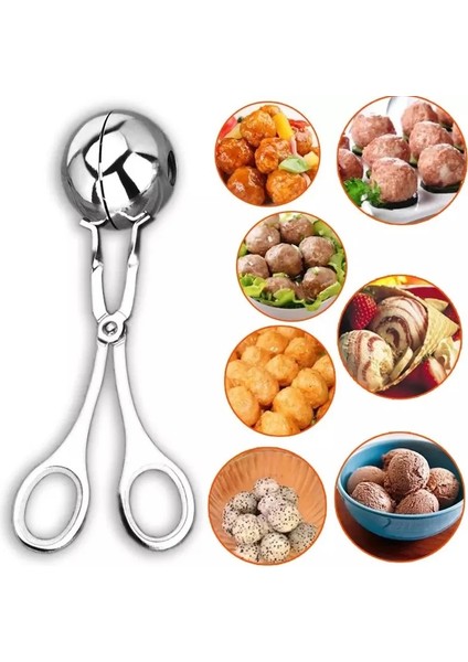 S Köfte Makinesi Klip Balık Topu Pirinç Topu Yapma Kalıp Paslanmaz Çelik Form Araçları Mutfak Aksesuarları Alet Mutfağı Cocina (Yurt Dışından) modelleri