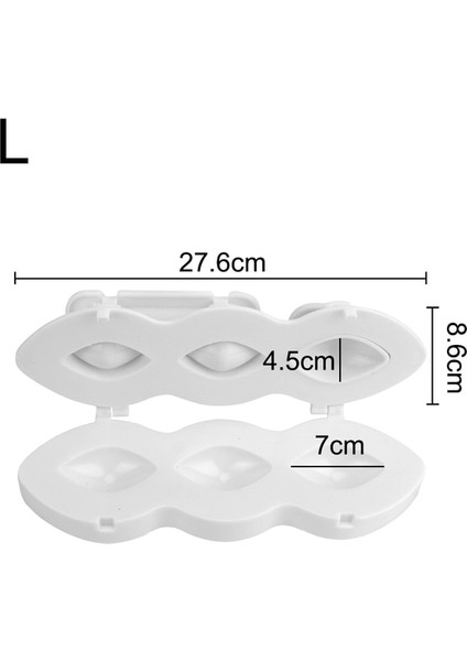 7 cm Köfte Kalıp Köfte Makinesi Etli Pasta Patty Maker Kıyma Işlemci Kek Tatlı Dekor Manuel Içli Köfte (Yurt Dışından)