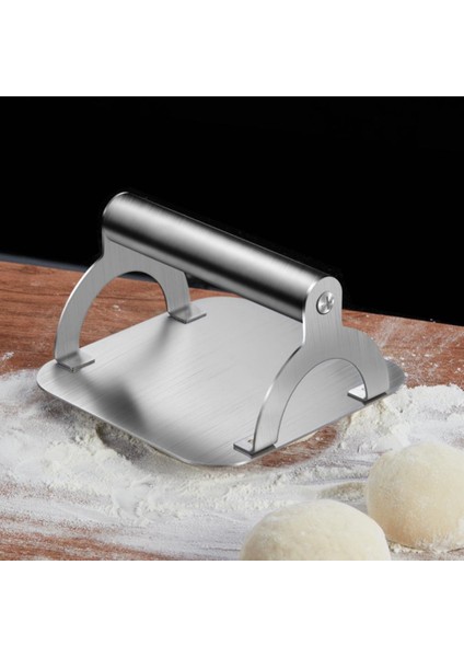Stil 1 Paslanmaz Çelik Zamandan Tasarruf Edin Restoran Sınıfı Dayanıklı Mükemmel Şekilli Köfte Kullanımı Kolay Yapışmaz Pasta Yapıcı Tava Için Güçlü (Yurt Dışından) fiyatları
