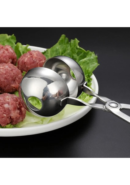 S 304 Paslanmaz Çelik Köfte Kalıp Çok Fonksiyonlu Köfte Makinesi Dondurma Topu Kroket Kalıp Mutfak Et Araçları Aksesuarları (Yurt Dışından) modelleri