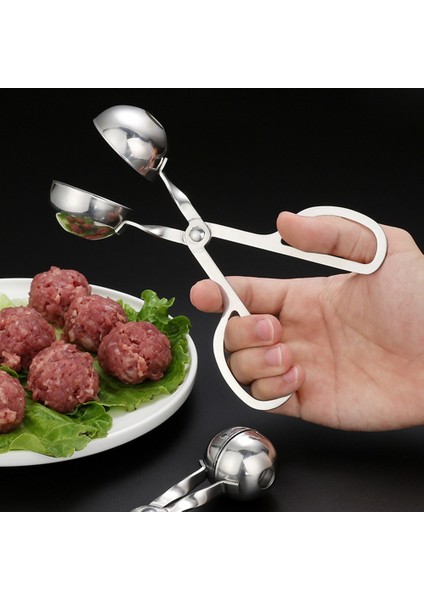 S 304 Paslanmaz Çelik Köfte Kalıp Çok Fonksiyonlu Köfte Makinesi Dondurma Topu Kroket Kalıp Mutfak Et Araçları Aksesuarları (Yurt Dışından) fırsatları