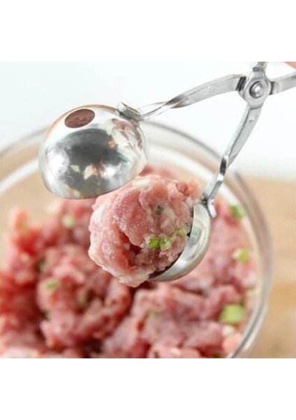 Küçük Köfte Makinesi Ev Yapımı Yağsız Köfte Aracı Yuvarlak Paslanmaz Çelik Toplar Makinesi Barbekü Güveç Soya Lor Mutfak Aksesuarları (Yurt Dışından)