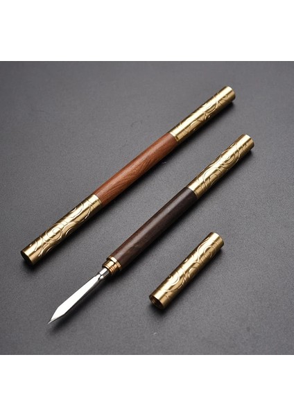 Çift Kafa Sarı Sandal Ağacı Çift Kafa Çay Bıçağı Ahşap Saplı Iğne Seçim Puer Çay Araçları Koni Iğne Kırma Meraklı Çay Tuğla Aracı (Yurt Dışından) fiyatları