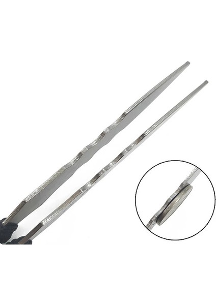 Gümüş 1 Adet Puerh Çay Bıçağı Iğne Bıçak Koni Paslanmaz Çelik Metal Ekle Çay Seti Kalınlaşma Puer Bıçak Çay 13.5 cm (Yurt Dışından)