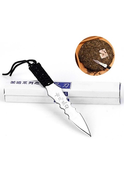 Gümüş 1 Adet Puerh Çay Bıçağı Iğne Bıçak Koni Paslanmaz Çelik Metal Ekle Çay Seti Kalınlaşma Puer Bıçak Çay 13.5 cm (Yurt Dışından) fiyatları