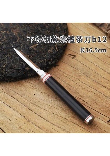 Style1 Paslanmaz Çelik Çay Bıçağı Çay Kesici Çay Iğnesi Kung Fu Çay Töreni Çin Sandal Ağacı Puer Çay Bıçağı Hediye Caja De Te Teaware (Yurt Dışından)