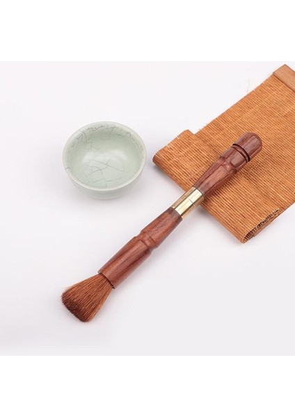 Gülağacı 1 Adet Çift Amaçlı Puer Çay Sandal Ağacı Çay Bıçağı Iğne Seçimi Çay Fırçası Puer Çay Araçları Koni Iğne (Yurt Dışından) indirimleri