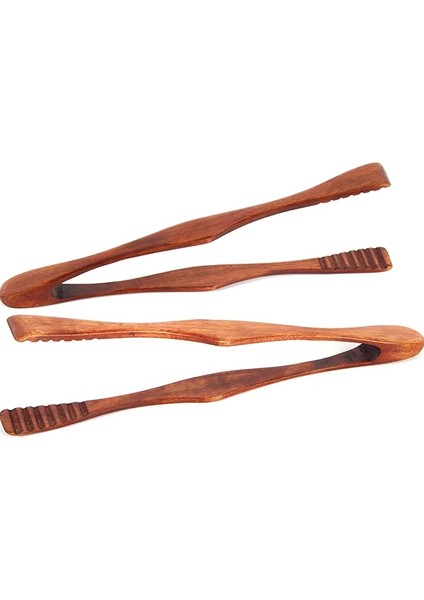 17 cm 1 Adet Bambu Teaware Çay Klipleri Ahşap Tost Maşası Ahşap Tost Makinesi Simit Pastırma Sıkacağı Şeker Buz Çay Maşası (Yurt Dışından)