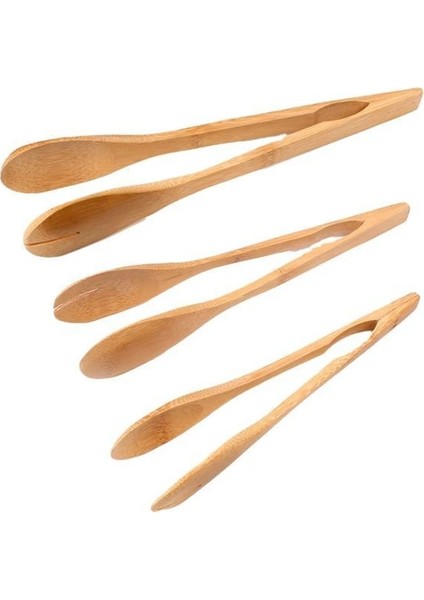 K 1 Adet 18-30 cm Küçük Bambu Yemek Maşası Barbekü Tost Makinesi Makarna Meyve Salatası Çay Klipleri Ev Mutfak Pişirme Aksesuarları (Yurt Dışından) indirimleri