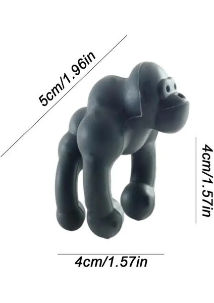 B Silikon Çay Poşeti Tutucu Yaratıcı Gorilla Çay Poşeti Tutucu Şempanze Içecek Işaretleyici Klip Şarap Bardağı Etiketi Çay Poşeti Tutucu Aksesuarları (Yurt Dışından)
