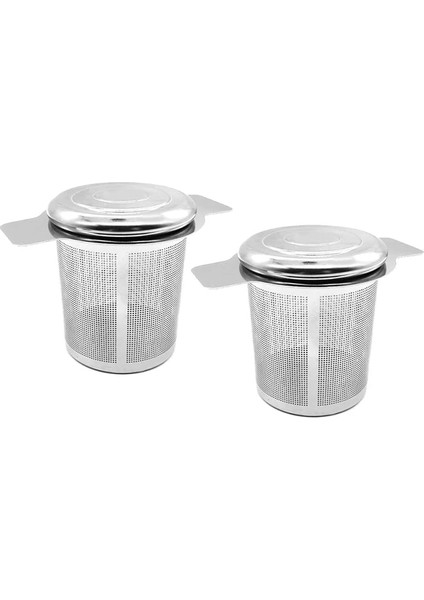 Gümüş 6 Paket Gevşek Yaprak Çay Filtreleri, Paslanmaz Çelik Çay Sepeti Filtreler Çaydanlıklara Asmak Için Çay Süzgeci Daha Dik (Yurt Dışından)