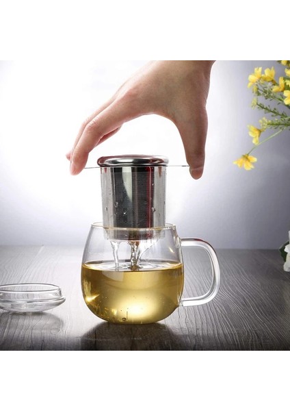 Gümüş 6 Paket Gevşek Yaprak Çay Filtreleri, Paslanmaz Çelik Çay Sepeti Filtreler Çaydanlıklara Asmak Için Çay Süzgeci Daha Dik (Yurt Dışından) modelleri