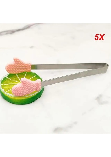 Pembe Aşk 8 Adet 5/8/10 Adet Yapışmaz Salata Ekmek Kelepçesi Buz Şekeri Kaymaz Silikon Klip Silikon Çay Poşetleri Tutucu Mutfak Aksesuarları Araçları (Yurt Dışından)