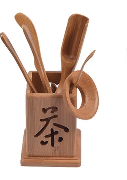 Stil 2 Çay Klipleri Kaşık Kepçe Bambu Matcha Maşa Klip Coffeeware Teaware Kahve Çin Puer Kongfu Çay Seti Töreni Aksesuarları Tutucu (Yurt Dışından)