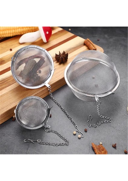 4.5cm Çay Süzgeci Bitkisel Filtre Paslanmaz Çelik Çay Demlik Çaydanlık Tepsisi Baharat Eaware Aksesuarları Mutfak Gereçleri Çay Demlik Çay Sepeti (Yurt Dışından)