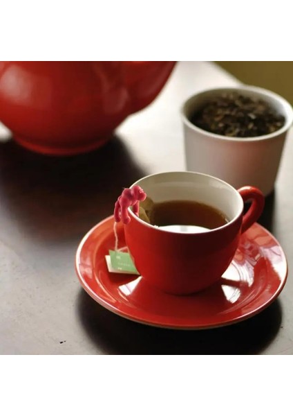 Kırmızı Silikon Çay Poşeti Tutucu Klipler Taşma Önleyici Kupa Asılı Aracı Sevimli Şempanze Içecek Işaretleyici Şarap Bardağı Etiketi Çay Klipleri Aksesuarları (Yurt Dışından) fiyatları