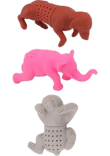 Tembellik Silikon Çay Daha Dik Hayvan Şekli Komik Çevre Dostu Sıcaklığa Dayanıklı Silikon Çay Süzgeci Esnek Gevşek (Yurt Dışından) fiyatları