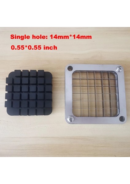 10MM Kesici Dilimleme Bıçakları Kıyıcı Patates Makinesi Fransız Patates Et Makinesi Cips Araçları Parçalayıcı Kesme Mutfak Kesici Manuel Kızartma (Yurt Dışından) fırsatları